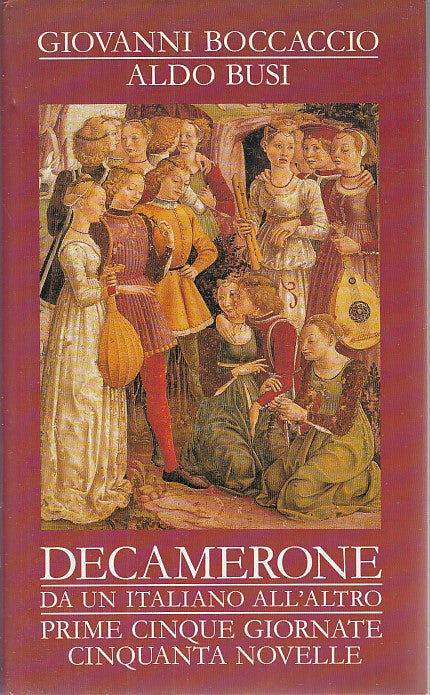 LN- DECAMERONE DA UN ITALIANO ALL'ALTRO- BUSI BOCCACCIO- CLUB--- 1981- CS-YDS568