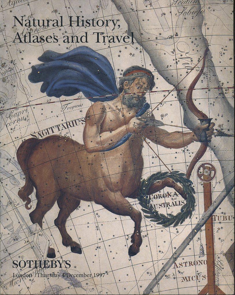 LT- CATALOGO ASTE NATURAL HISTORY ATLASES TRAVEL -- SOTHEBYS --- 1997- B- YDS573
