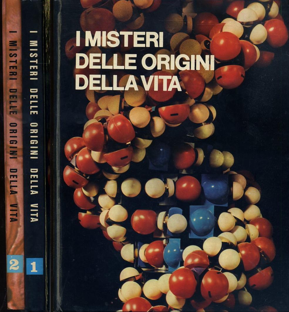 LZ- MISTERI DELLE ORIGINI DELLA VITA 2 VOLUMI- VERBEEK- FORNI--- 1973- C- YDS78