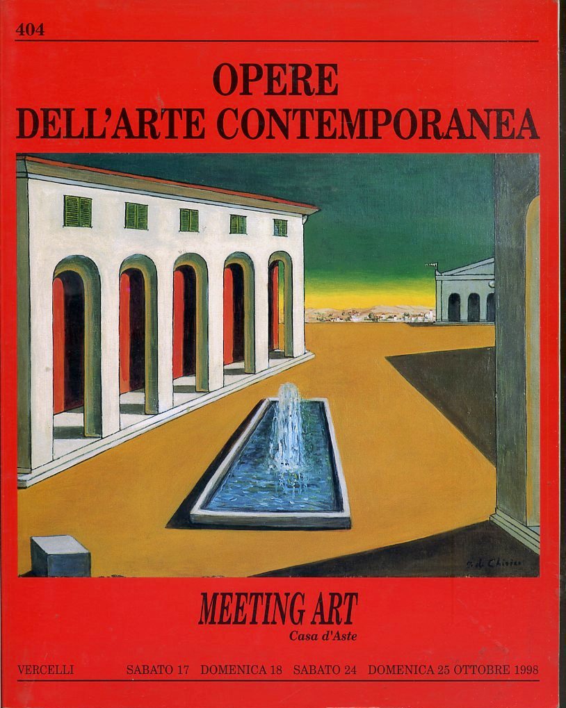 LT- MEETING ART CASA D'ASTE OPERE DELL'ARTE CONTEMPORANEA ----- 1998 - B- YDS574