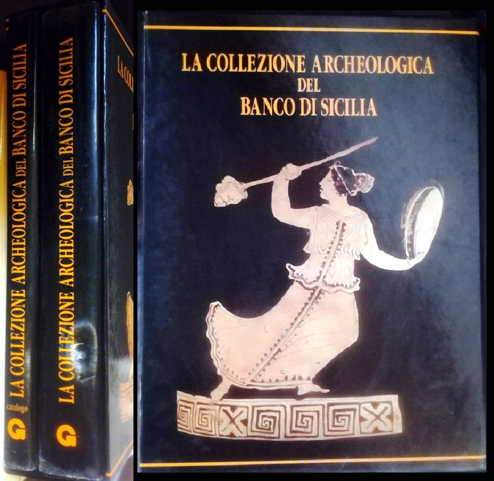 LT- LA COLLEZIONE ARCHEOLOGICA BANCO SICILIA 2 VOLUMI- TUSA---- 1992- CS- ZDS319