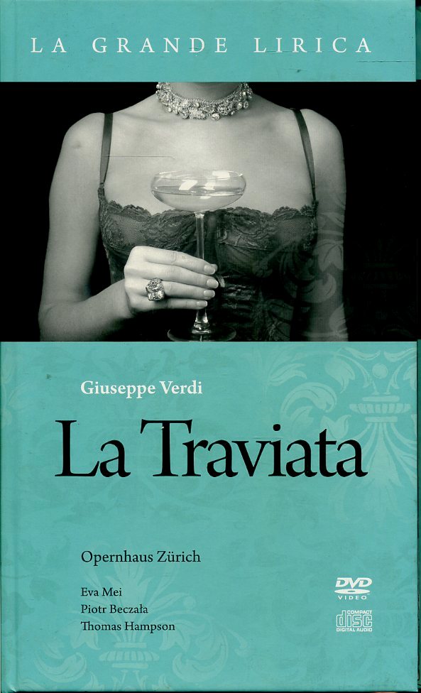LT- LA TRAVIATA + CD + DVD- VERDI- SOLE 24 ORE- GRANDE LIRICA--- 2010- C- YFS614