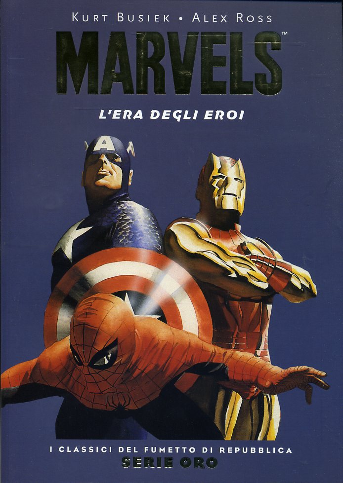 FV- CLASSICI DI REPUBBLICA SERIE ORO N.19 MARVELS --- 2005- B- NQX