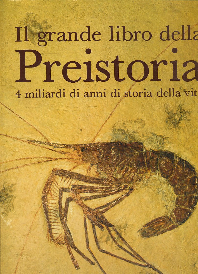 LS- IL GRANDE LIBRO DELLA PREISTORIA - PINNA - VALLARDI --- 1981 - CS - ZFS373