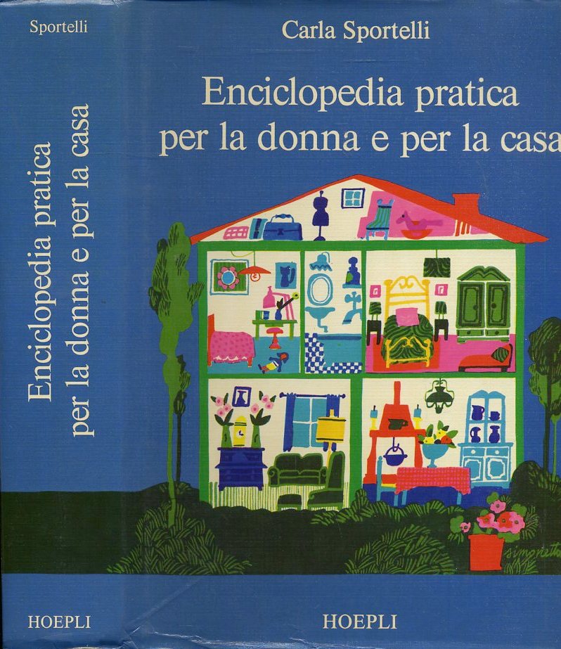 LZ- ENCICLOPEDIA PRATICA PER LA DONNA E PER LA CASA-- HOEPLI--- 1979- CS- ZFS504