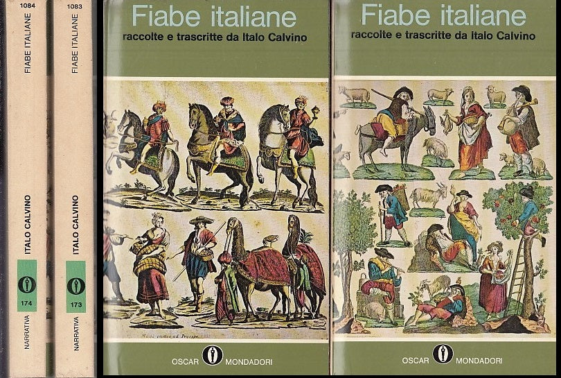LN- FIABE ITALIANE RACCOLTE DA ITALO CALVINO 1/2 -- MONDADORI--- 1985- B- YFS630