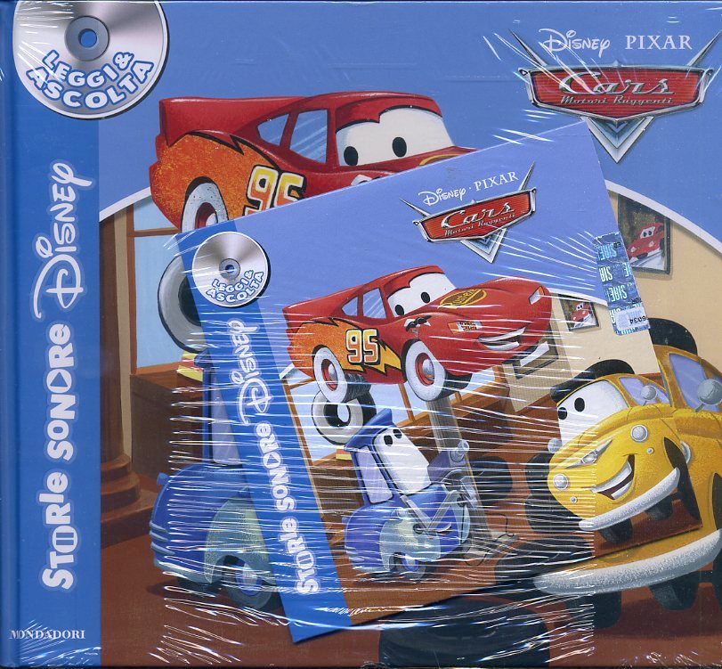 LB- STORIE SONORE DISNEY CARS LIBRO + CD -- MONDADORI --- 2018- C- RGZ
