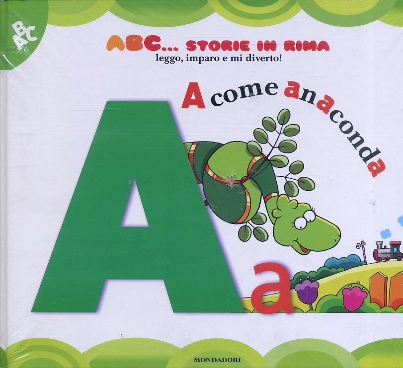 LN2- ABC STORIE IN RIMA A COME ANACONDA - CARLO DORI - MONDADORI --- 2011- C- RGZ
