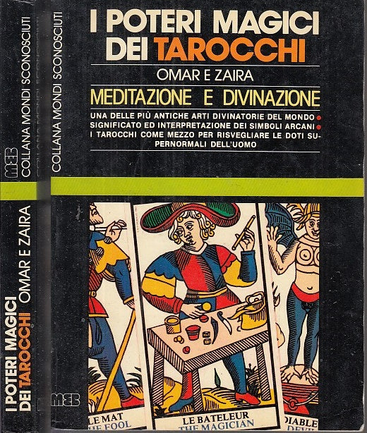 LZ- I POTERI MAGICI DEI TAROCCHI - OMAR E ZAIRA - MEB --- 1979- B- XFS32