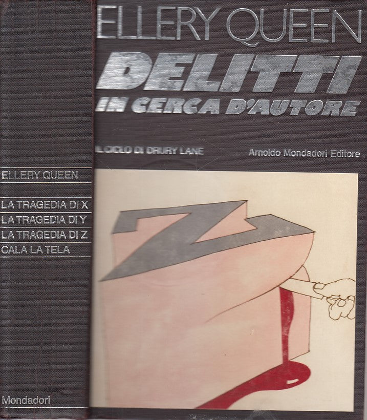 LN- DELITTI IN CERCA D'AUTORE - QUEEN - MONDADORI -- 1a ED. - 1975 - C - YFS634