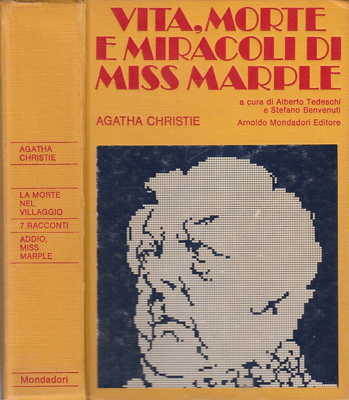 LN- VITA MORTE MIRACOLI MISS MARPLE - CHRISTIE - MONDADORI --- 1977 - C - YFS634