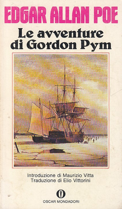 LN- LE AVVENTURE DI GORDON PYM - POE - MONDADORI -- 1a ED. - 1981 - B - YFS608