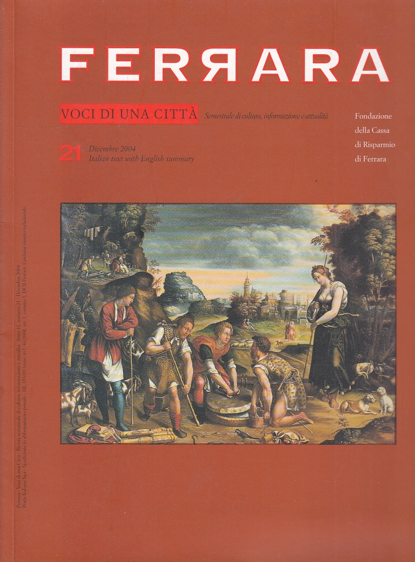 LV- FERRARA VOCI DI UNA CITTA' -- FONDAZIONE CASSA RISPARMIO --- 2004- B- YFS652