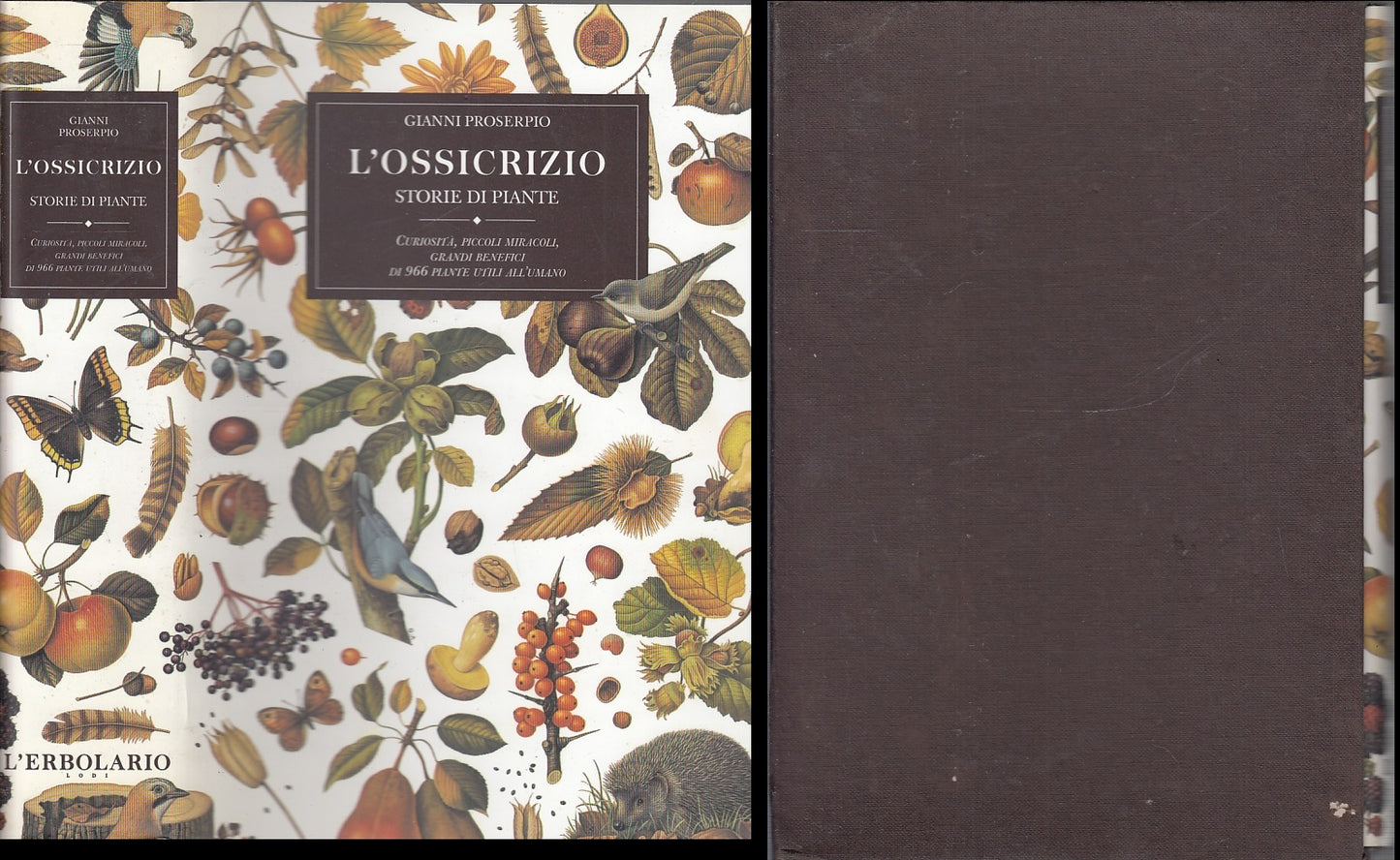 LZ- L'OSSICRIZIO STORIE DI PIANTE- PROSERPIO- L'ERBOLARIO LODI--- 1999- CS-XFS34