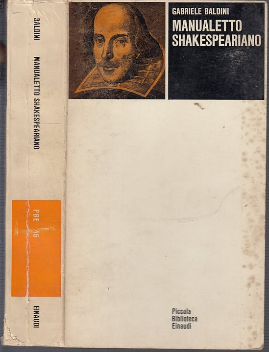 LS- MANUALETTO SHAKESPEARIANO - BALDINI - EINAUDI - PBE - 1a ED.- 1964- B- XFS34