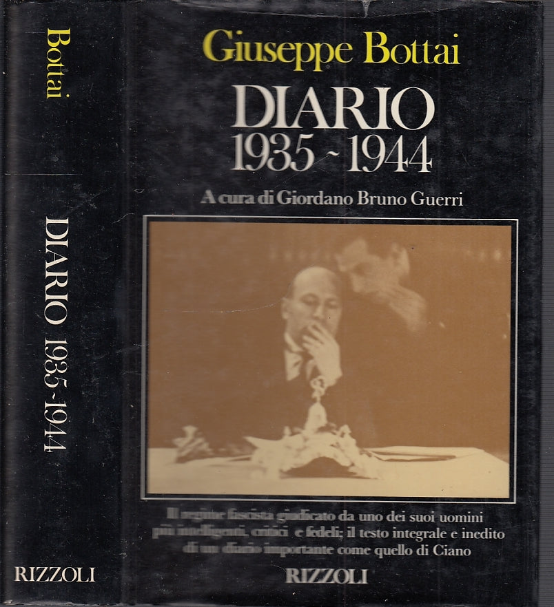 LS- DIARIO 1935/1944 CIANO FASCISMO- GIUSEPPE BOTTAI - RIZZOLI--- 1983- CS- XFS8
