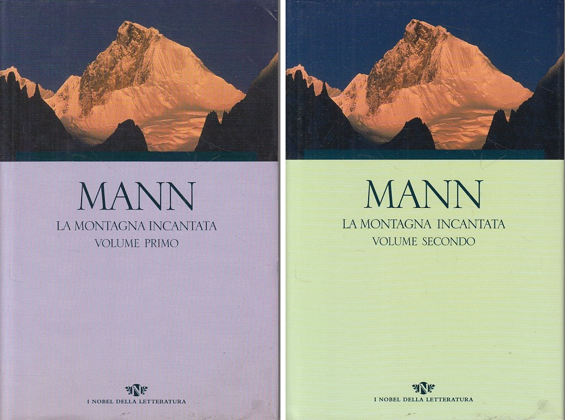 LN- LA MONTAGNA INCANTATA 2 VOLUMI - MANN - SAN PAOLO --- 1992 - CS - ZFS452