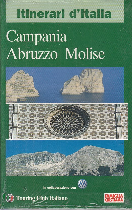 LV- CAMPANIA ABRUZZO MOLISE -- TCI - ITINERARI D'ITALIA -- 2001 - B - ZFS532