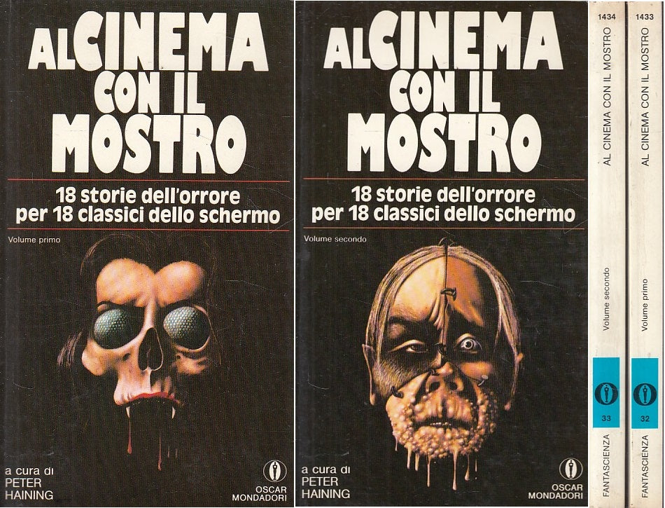 LG- AL CINEMA CON IL MOSTRO 2 VOL. - HAINING - MONDADORI --- 1981 - B - YFS251