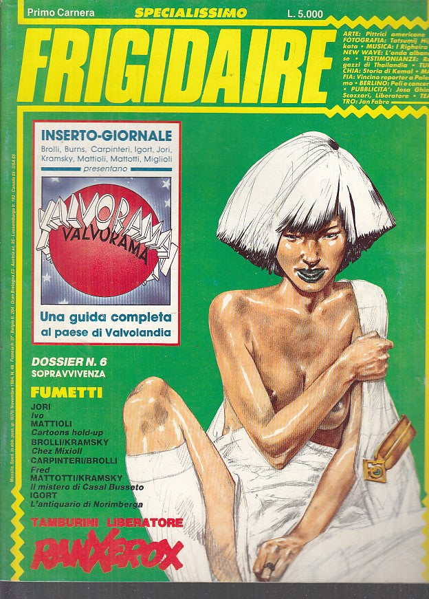 FR- RIVISTA FRIGIDAIRE N.48 -- PRIMO CARNERA - 1984 - S - PRX