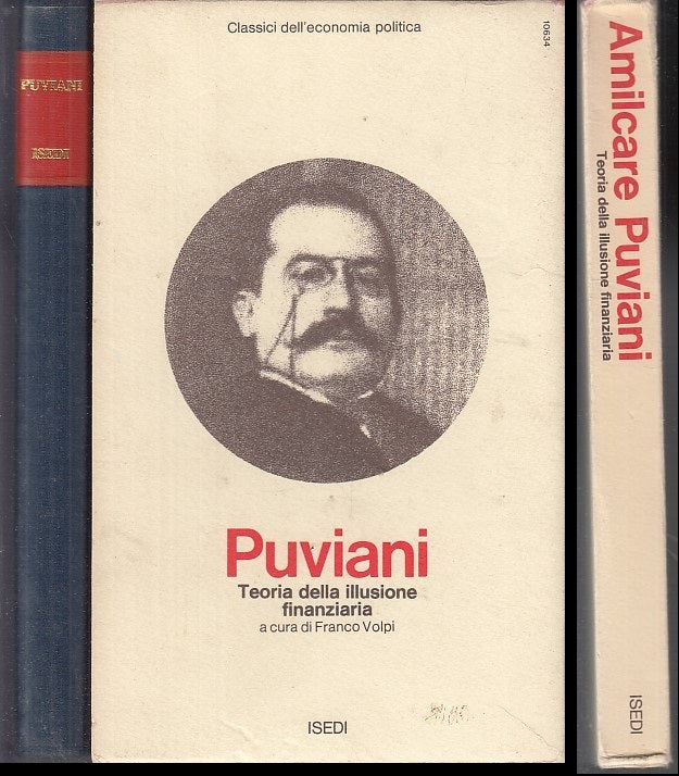 LS- TEORIA DELLA ILLUSIONE FINANZIARIA - PUVIANI - ISEDI --- 1976 - CS- XFS37
