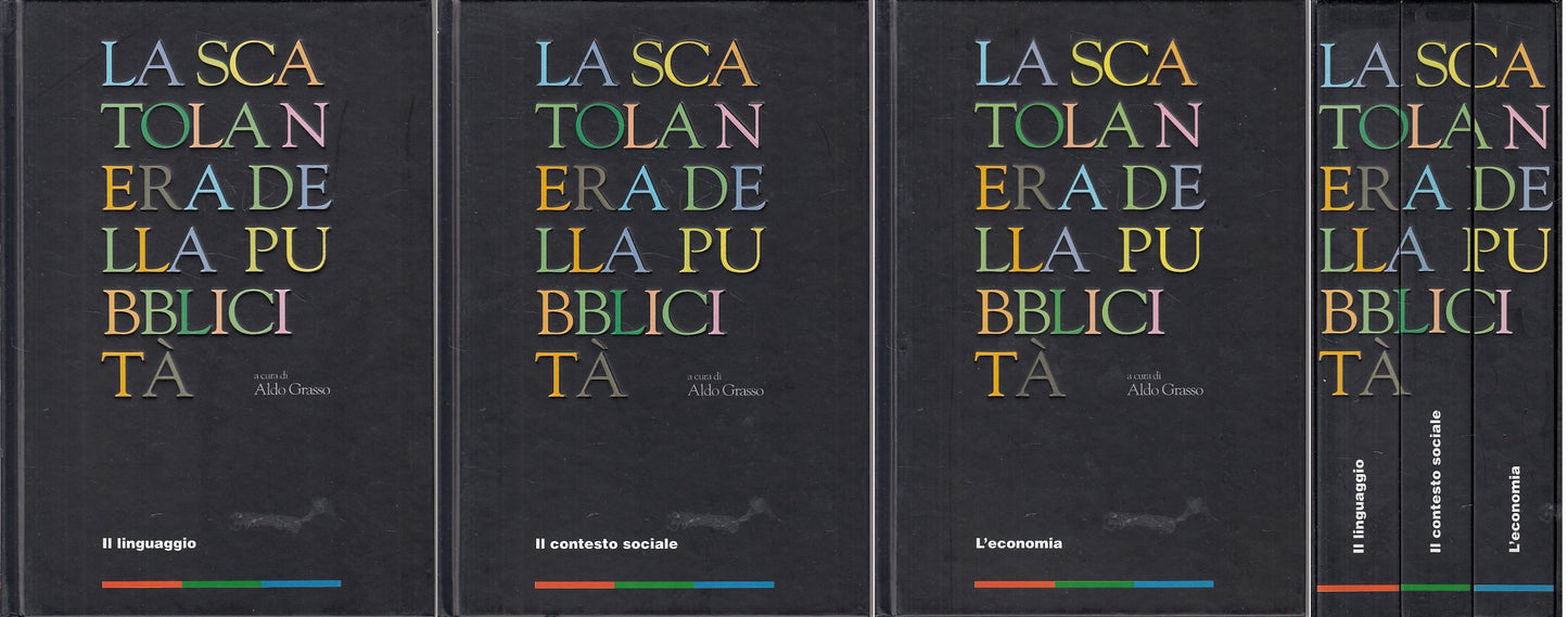LZ- LA SCATOLA NERA DELLA PUBBLICITA' 3 VOL.- GRASSO- SIPRA--- 2000 - C - YFS204