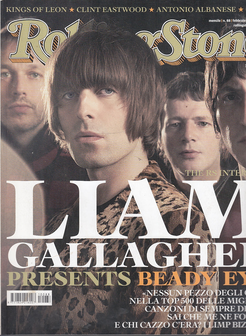 LR- RIVISTA MAGAZINE ROLLING STONE N.88 LIAM GALLAGHER ----- 2011 - B - XFS