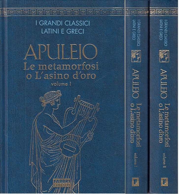 LN- METAMORFOSI ASINO D'ORO LATINO A FRONTE- ESOPO - FABBRI --- 2005 - C - YFS12