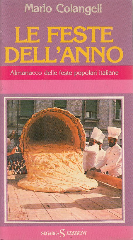 LZ- FESTE ANNO ALMANACCO FESTE POPOLARI ITALIANE-- SUGARCO --- 1977 - B - ZFS409