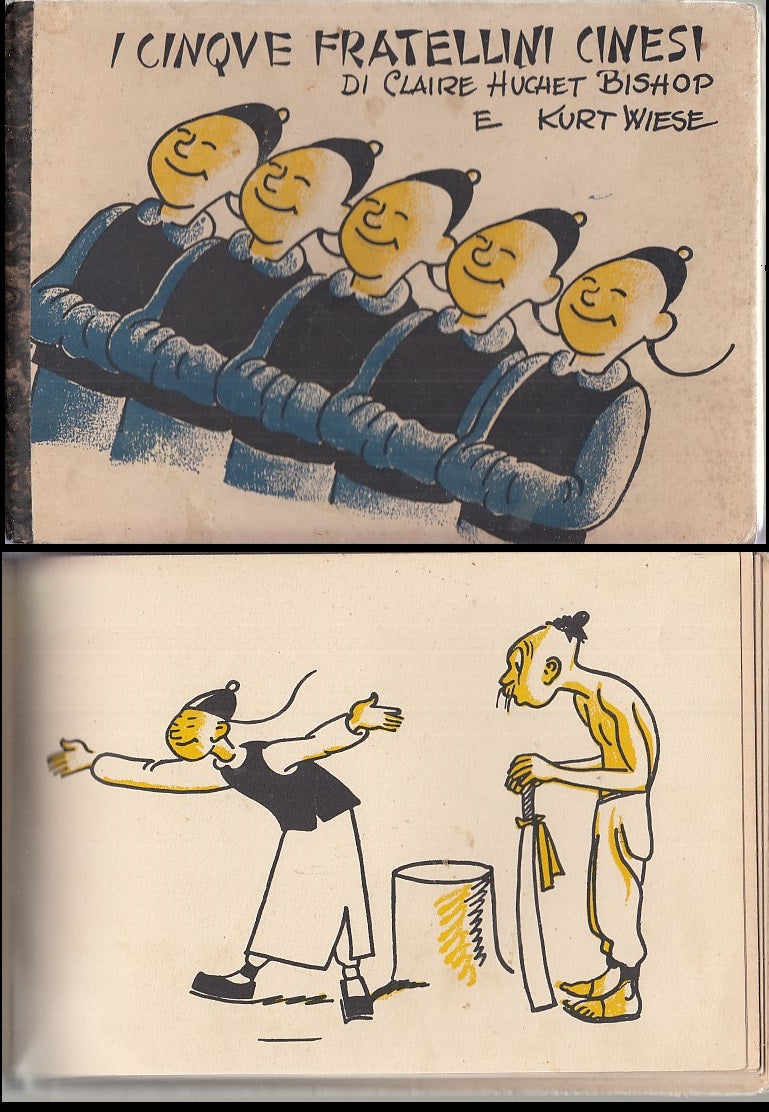 LB- I CINQUE FRATELLINI CINESI - HUCHET BISHOP WIESE - GENIO --- 1940- C- XFS38
