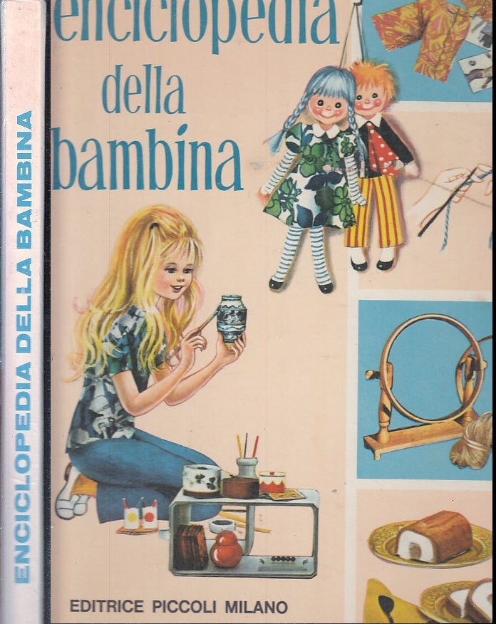 LB- ENCICLOPEDIA DELLA BAMBINA- VITALE MAGGI- EDITRICE PICCOLI--- 1965- C- XFS41