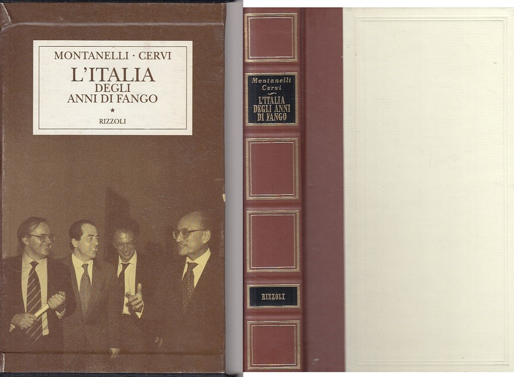 LS- L'ITALIA DEGLI ANNI DI FANGO 1978/93 -- RIZZOLI --- 1993 - C - ZFS224
