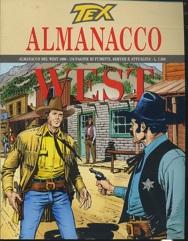 FB- TEX ALMANACCO DEL WEST 1999 OTTIMO/EDICOLA -- BONELLI - 1999 - B- QBX