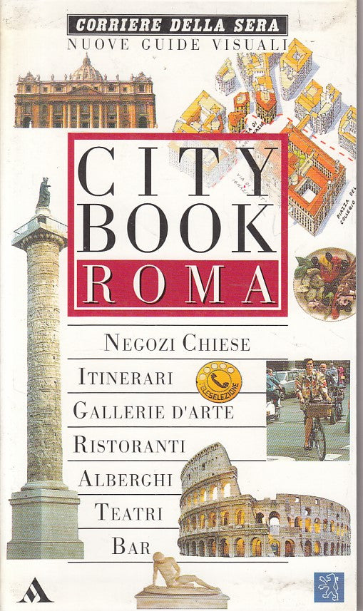 LV- CITY BOOK ROMA -- CORREIRE - NUOVE GUIDE VISUALI -- 1994 - B - ZFS433