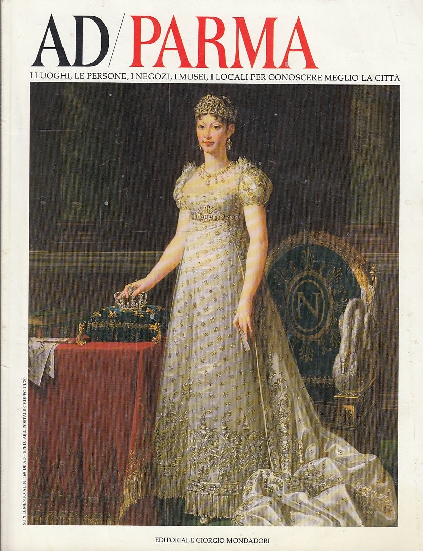 LR- RIVISTA AD PARMA n.169 LUOGHI PERSONE NEGOZI -- MONDADORI--- 1995- B- YFS435