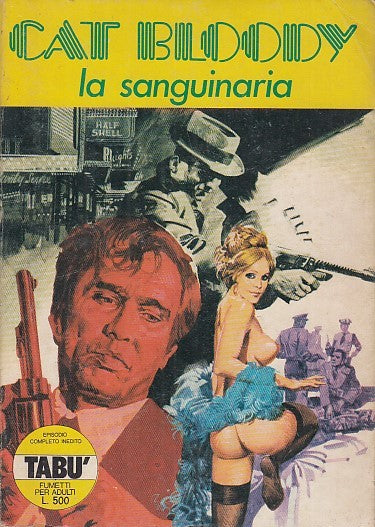FP- TABU' N.32 CAT BLOODY LA SANGUINARIA -- EDIFUMETTO - 1976 - B - QCX