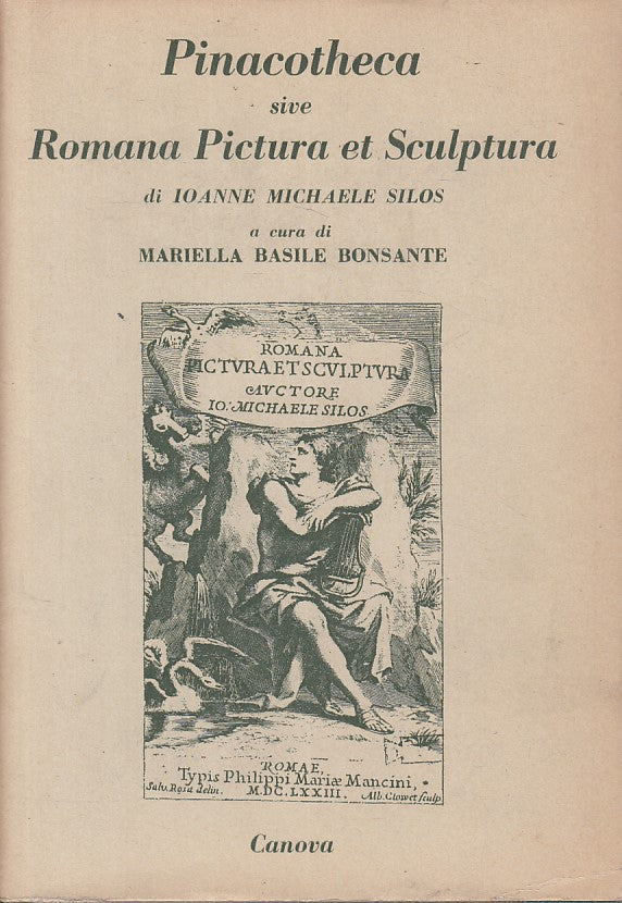 LS- PINACOTHECA SIVE ROMANA PICTURA SCULPTURA -- CANOVA --- 1979 - CS - YFS375