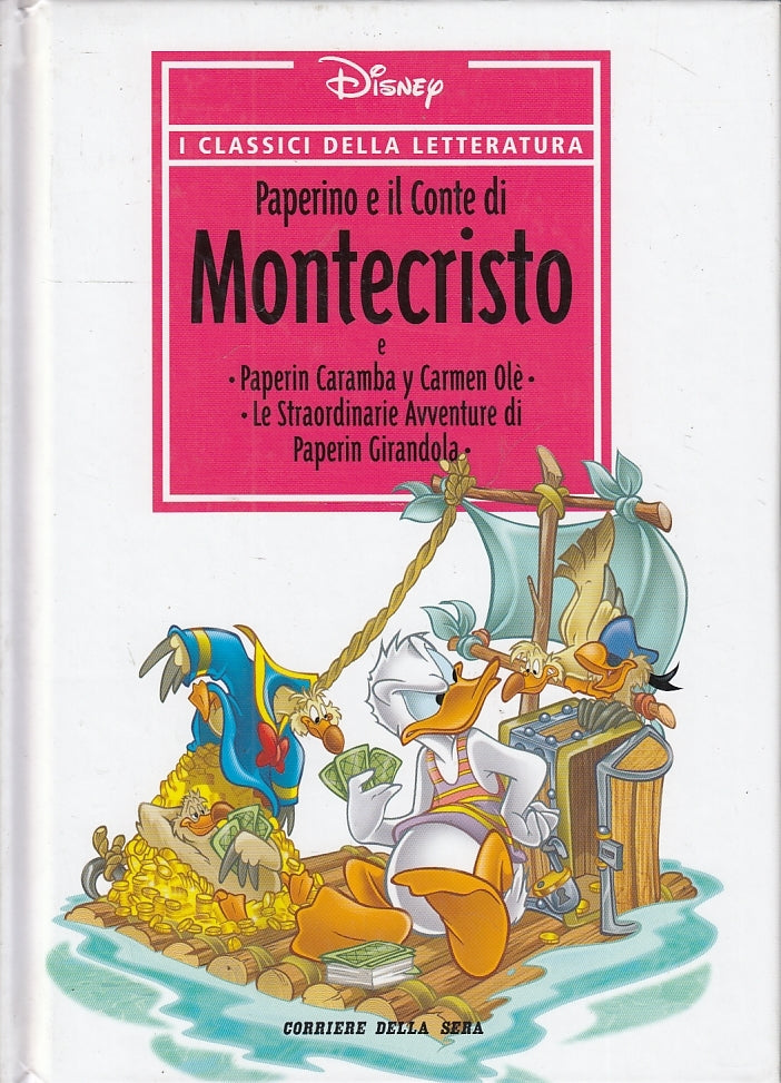 FD- CLASSICI DELLA LETTERATURA 16 PAPERINO CONTE MONTECRISTO - CORRIERE - C- H24