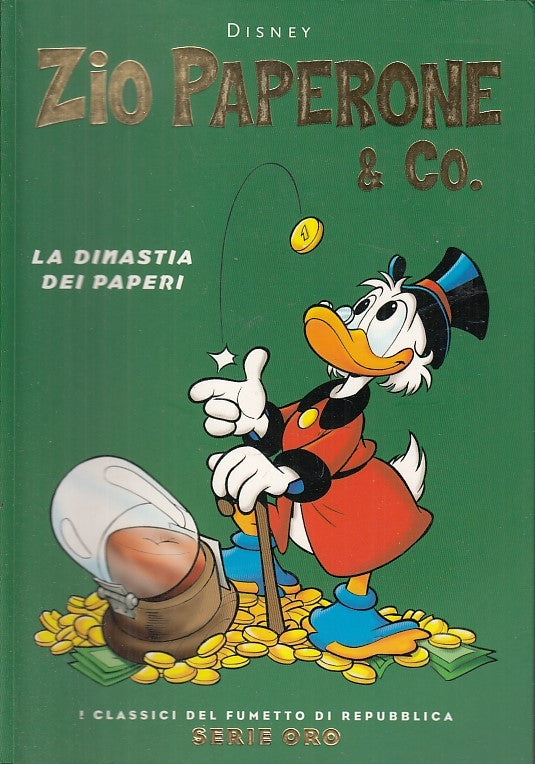 FV- CLASSICI DI REPUBBLICA SERIE ORO N.3 ZIO PAPERONE DINASTIA --- 2005 - B- QCX