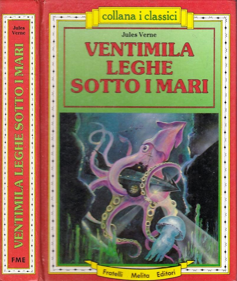 LB- VENTIMILA LEGHE SOTTO I MARI- JULES VERNE- FRATELLI MELITA--- 1990- C-YFS687