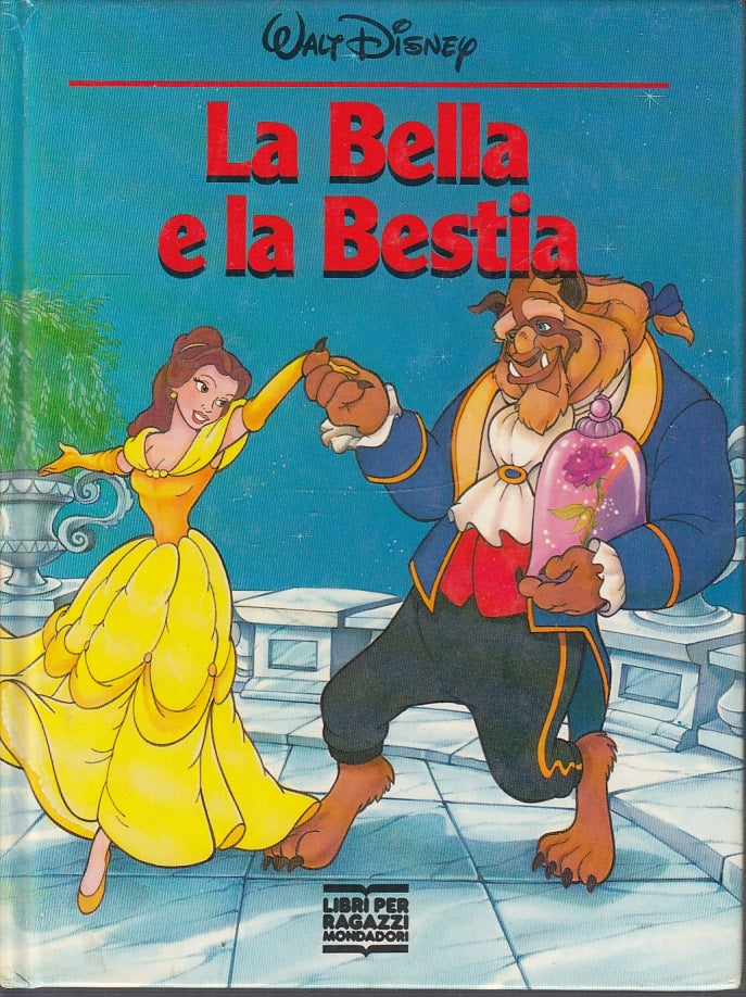 LB- WALT DISNEY LA BELLA E LA BESTIA -- MONDADORI - LIBRI RAGAZZI-- 1993- C- RGZ