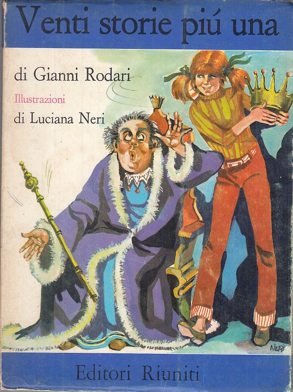 LB- VENTI STORIE PIU' UNA - GIANNI RODARI NERI - EDITORI RIUNITI--- 1979- B- RGZ