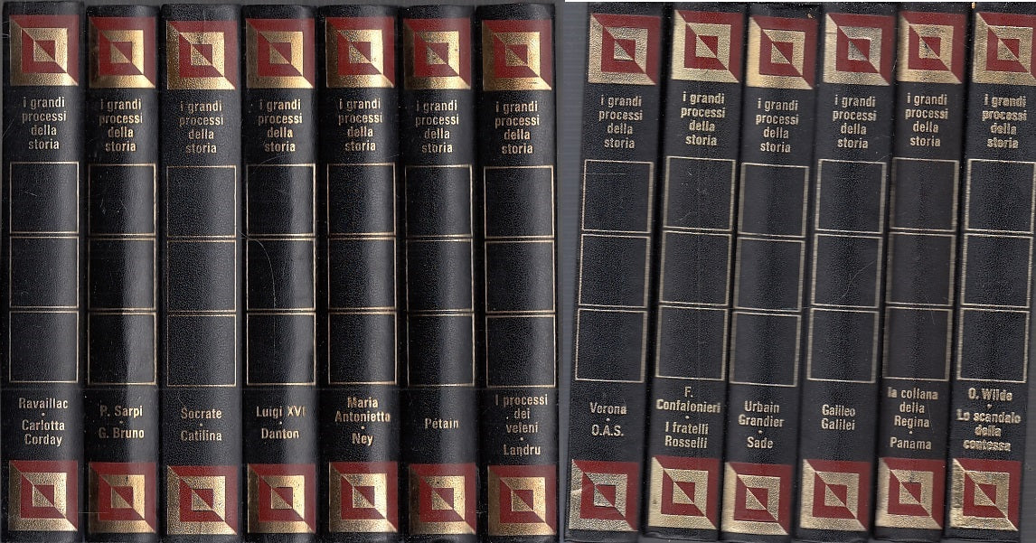 LS- I GRANDI PROCESSI DELLA STORIA 1/18 QUASI COMPLETA ----- 1970 - C - XFS21