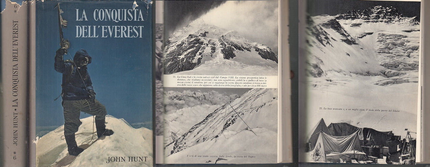 LV- LA CONQUISTA DELL'EVEREST - JOHN HUNT - LEONARDO DA VINCI--- 1954- CS- XFS52