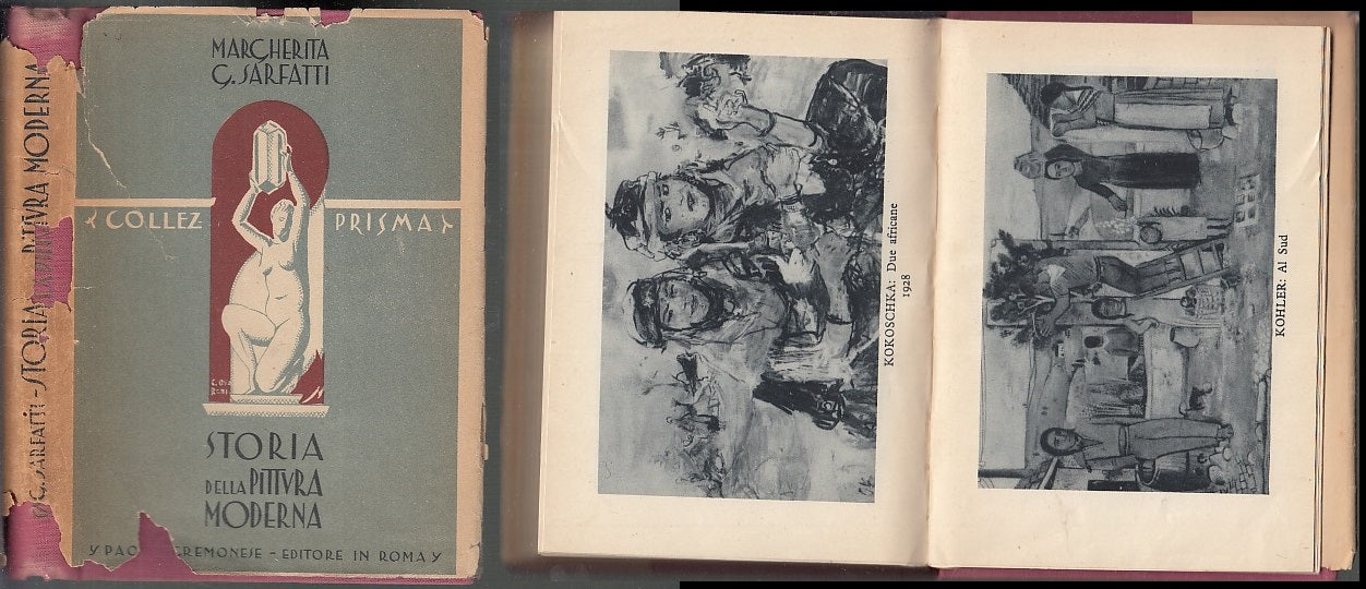LT- STORIA DELLA PITTURA MODERNA - SARFATTI - PAOLO CREMONESE--- 1930- CS- XFS52