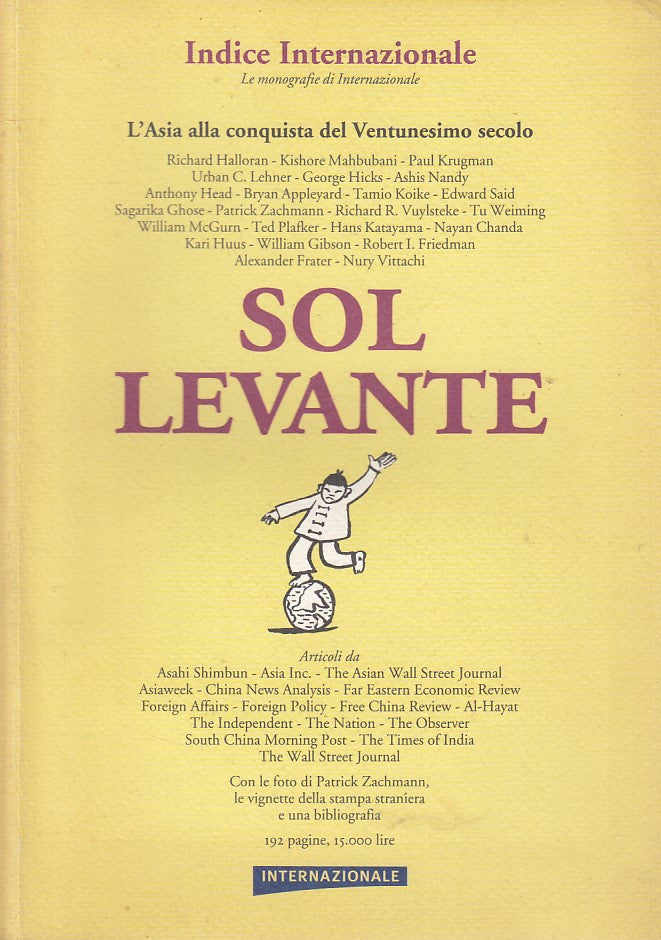 LS- SOL LEVANTE ASIA MONOGRAFIE -- INTERNAZIONALE --- 1996 - B - ZFS602