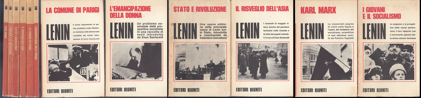 LS- LE IDEE 6 VOLUMI KARL MARX - LENIN - EDITORI RIUNITI--- 1970- B- XFS50