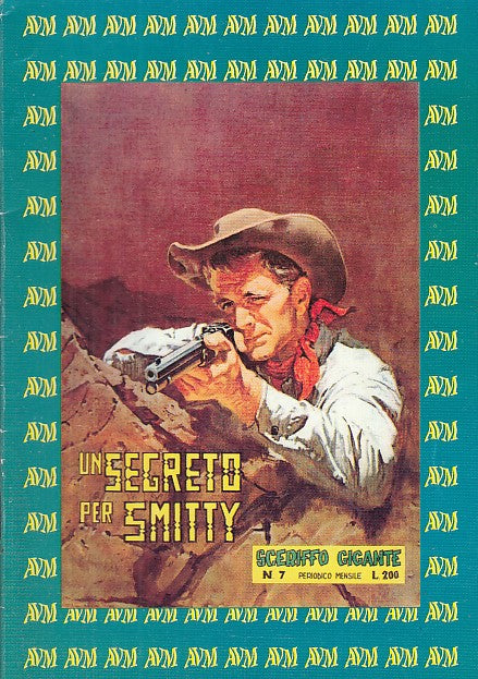 FZ- CATALOGO FUMETTI AVM COPERTINA SCERIFFO GIGANTE N.7 -- AVM - 2000- QDX