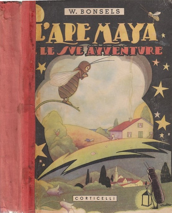 LB- L'APE MAYA E LE SUE AVVENTURE - BONSELS - CORTICELLI --- 1946 - C - XFS53