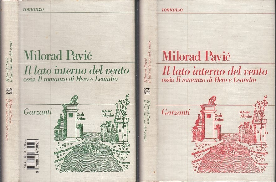 LN- IL LATO INTERNO DEL VENTO HERO LEANDRO - PAVIC- GARZANTI --- 1993- CS- XFS53